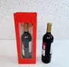 Janela saco de presente único vinho tinto saco de presente flor saco de janela champanhe saco de embalagem bolsa