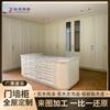 Foshan Guarda-Roupa para Casa Inteira Quarto Madeira Maciça Closet Geral Personalizado Gabinete de Ilha Francês Closet Aberto Personalizado
