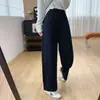 Perfeito para corpos em formato de pera! Calças casuais slim com perna curva para mulheres, coleção de outono, modelagem solta, perna reta, calças pantalona para corpos em formato de pera