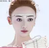 Mei Wang 12 piezas 24 pares tarjeta para cejas pegatina para cejas artefacto para dibujar cejas traje tarjeta para cejas tarjeta para recortar cejas de una línea pegatina para cejas