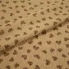 Tecido de Veludo Estampado para Liquidação Zero Desperdício Tecido para Vestido Calça Outono Inverno Roupas Infantis Tecido para Vestuário