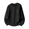 Sudadera Retro con Parches Pesada Estilo Americano para Hombre, Nueva Colección Primavera y Otoño 2026, Suelta Casual Versátil Pullover