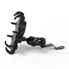 Suporte de celular de clipe de alumínio para motocicleta e bicicleta suporte de celular comum para carro elétrico navegação em passeios ao ar livre suporte de celular