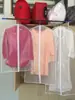 Ropa de Fábrica Cubierta Antipolvo para Ropa de Casa Transparente Impermeable Cubierta para Traje Organizador Almacenamiento Bolsa para Colgar Ropa Cubierta Antipolvo PEVA