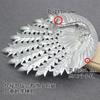 DIY Xiuhe Corona de Gran Fénix Material Plata Hierro Fénix Mariposa Flor Pieza Accesorios de Joyería