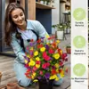 Arreglos de Flores Artificiales de Gloria de la Mañana de Venta Caliente Transfronterizos para Jardines, Decoraciones de Flores Artificiales de Flor Trompeta para Bodas, Fotografía al Aire Libre, Flores Falsas