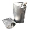 Bolsa con Boquilla de Papel Kraft de 1 Litro para Relleno de 500 ml de Champú y Gel de Ducha con Boquilla de Papel de Aluminio en Stock