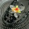 Acessórios de Flor de Sapato de Cristal Resistentes Estilo Coreano com Lantejoulas Bordadas, Franjas de Cristal Exquisite de Estilo Leve de Luxo