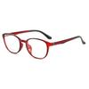 Gafas deportivas de montura ovalada TR para mujer, color liso, 5737, para jóvenes, 2021
