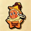 Broche de Personaje Estrella de Dibujos Animados, Insignia Linda, Pin de Goma Suave, Flor de Pecho Anti-Exposición, Accesorio Decorativo para Mochila y Bolso Escolar