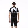 XINTOWN Ropa de Ciclismo Estampada Top Corto Absorción de Humedad y Sudor Nuevo Top de Ciclismo de Verano de Manga Corta para Hombre
