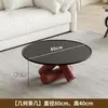 Design de mesa de centro geométrica minimalista, artístico e criativo, para salas de estar pequenas, uso doméstico, luxo leve, mesa de chá minimalista italiana de alta qualidade