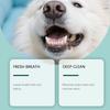 Kriath Polvo para el Cuidado Dental de Perros Ecológicamente Suave Cuidado de Limpieza Diaria Polvo Dental para Perros Mascota Polvo para Dientes
