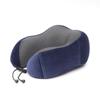 Almohada Cervical de Espuma Viscoelástica con Logo Personalizado, Almohada Exclusiva Transfronteriza en Forma de U, Almohada para Siesta en la Oficina, Almohada Cervical para Avión, Almohada para la Columna Cervical