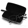 Estuche con Cremallera Eva con Forro de Terciopelo con Patrón de Lichi, Estuche Rectangular de Cuero para Gafas, Estuche de Gran Capacidad para Gafas de Sol, Personalizable