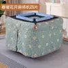 Capa de Proteção para Mesa de Mahjong Automática Dobrável Cobertor de Mesa Quadrado Espessado Novo Cobertor Anti-Chama