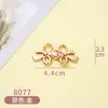 Fivela de Metal de Alta Qualidade Fivela de Cheongsam Fivela de Hanfu Traje Tang Chinês Estilo Étnico Hanfu Botão Retro Versátil