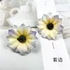 Flor de Simulação Flor de Crisântemo Pavão Colorido Cabeça de Flor Material para Guirlanda Corsage Adereço Salão de Casamento Cenário Arranjo de Flores Pequeno Ornamento
