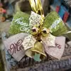 Navidad Halloween Lazo Seguro Regalo Festivo Caja de Dulces Joyería Muñeca Accesorios de Disfraz