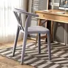 Silla de Plástico Moderna Nórdica Silla con Respaldo Engrosado para el Hogar Silla de Comedor Resistente y Duradera para Adultos Mesa y Silla de Comedor Extra Gruesas
