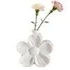 Amazon Nórdico Creativo Simple Jarrón Pequeño Florero Decoración Escritorio Jarrón Transfronterizo Más Vendido Jarrón Forma Flor Alta Gama