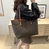 2024 Nova Chegada Retro Grande Capacidade Bolsa Tote Moda All-match Bolsa De Ombro Bolsa De Ombro De Passageiro Bolsa Feminina