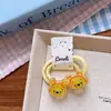 Pinza para el pelo de personaje de dibujos animados de resina Dongdaemun de Corea del Sur para niñas, Diadema grande con estampado explosivo de animales, Par de pinzas