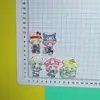 Acrílico com Glitter Fino Desenho Animado Fofo Bubble Mart Menino Grampo Broche Acessórios de Cabelo Acessórios para Joias DIY Patch