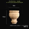 Mesa de madera maciza americana, mueble con pie redondo, calabaza, pata cuadrada, base de columna romana, coche Dongyang, tallado en madera de caucho, madera colgante, melón