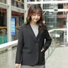 Chaqueta blazer para mujer para otoño 2026, nuevo estilo coreano popular, casual, elegante y sofisticado, traje negro para mujeres petite