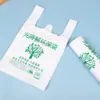 Bolsas de plástico degradables desechables bolsas tipo chaleco fotodegradables bolsas de plástico totalmente biodegradables bolsas para envasado de alimentos Mayoreo