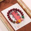 Pulseira de Contas Budistas Hangzhou Lingyin para Mulheres Presente de Templo Semente de Bodhi Pulseira de Dezoito Contas Joias Contas Budistas Atacado