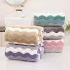 Toalla de Baño Gruesa Suave Absorbente Coral Fleece Antibacterial Mejorada 7A No Suelta Secado Rápido para Adultos Uso Doméstico para Limpiar Cara y Manos