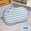 Almofada de Memória de Seda Gelada de Verão Almofada Barriga de Gato Dopamina Almofada de Espuma de Memória Infantil Almofada para Cochilo de Estudante