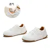 Zapatillas Blancas Estilo Vintage 2026 Otoño Nuevos Zapatos Casuales Versátiles Zapatillas con Cordones y Plataforma Zapatos Deportivos con Suela Gruesa para Aumentar la Altura para Mujer