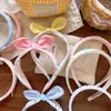Nueva Diadema de Tela de Estilo Coreano para Niños, Tejida a Mano con Cuadros, Diadema Básica Cosida a Mano con Estrella para Niños, Accesorio para el Cabello para Padres e Hijos