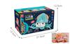 Juguetes luminosos de sonido y luz eléctricos transfronterizos cangrejo de inducción automática cangrejo rastrero recargable juguetes educativos para niños