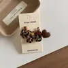 Design de Nicho Coreano Colorido Ponto Diamante Grampo de Cabelo para Cachorro Clipe Lateral para Franja Feminina Clipe Bico de Pato Grampo de Cabelo Acessório de Cabeça