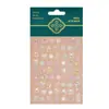Redanco5D Embutido Popular Adesivo para Nail Art Concha Luz Laço de Natal Adesivo Estéreo para Unha Dr1330
