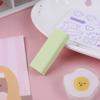 Goma de borrar push-pull color crema estudiantes usan goma de borrar de aspecto atractivo goma de borrar retráctil tipo push con pocas virutas sin dejar marcas
