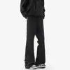 Pantalones Acampanados de Botón Dividido al Aire Libre de Moda Nueva Primavera 2026 para Hombre Pantalones Casuales Pantalones de Senderismo Viaje Cortavientos