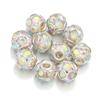 Flor de strass bola de strass agujero de cuenta de strass bola de diamante taladro de soldadura anillo accesorios para pulsera collar DIY venta al por mayor