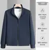 Chaqueta impermeable de trabajo de doble cara para exteriores, cortavientos antiestático, estilo delgado, chaqueta tipo concha, logo con impresión personalizada
