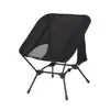 Cadeira Dobrável Personalizada para Exterior, Banco Portátil Multifuncional para Praia e Pesca, Cadeira Lua Quadrada de Tubo de Ferro para Camping