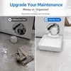 Bandeja de recogida de agua para lavadora transfronteriza, bandeja impermeable universal engrosada y elevada para lavadoras de carga frontal y de carga superior