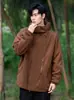Jaqueta com Capuz Estilo Montanha para Homens Primavera e Outono Americana Funcional com Zíper Marca Tendência Bonita Tamanho Grande Casual