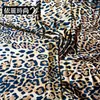 Tecido Estampado de Leopardo da Moda em Estoque para Moda Feminina Transfronteiriça, Vestidos Sexy, Camisolas, Lenços de Cabeça e Lenços de Seda