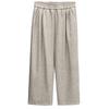 Otoño e invierno 2024 nuevo 200kg hermana gorda forrado de vellón acolchado pantalones de pierna ancha talla grande mujer casual cálido 5501