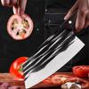 Faca de Desossar Faca de Fatiar Pontiaguda Forjada à Mão Faca de Cozinha Doméstica Picador Dupla Finalidade Afiada Cozinha Multiuso Faca de Yangjiang