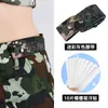 Cintos Específicos para Treinamento Militar para Homens e Mulheres, Adequados para Adolescentes, Estudantes Universitários e Estudantes do Ensino Médio, com Design Camuflado Elástico e Ajuste Regulável